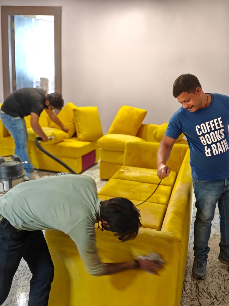 Living Room Sofa Sanitization